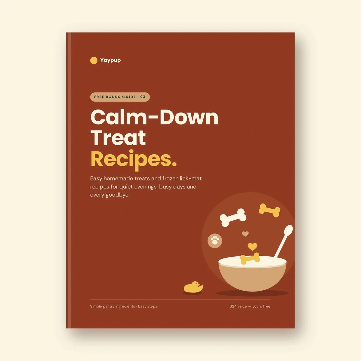 Calm-Down Treat Recipes
